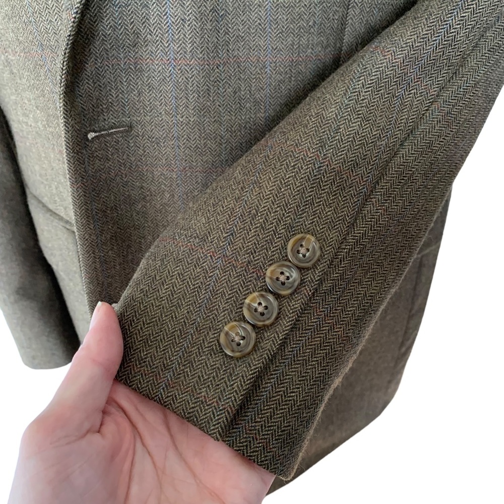 Lauren by Ralph Lauren for Macy’s Plaid Wool Sport Coat - Picture 4 of 11
